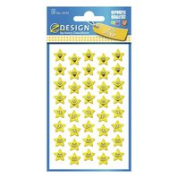 Hvězdičky smajlíci samolepicí dětské etikety Z-design - 53191